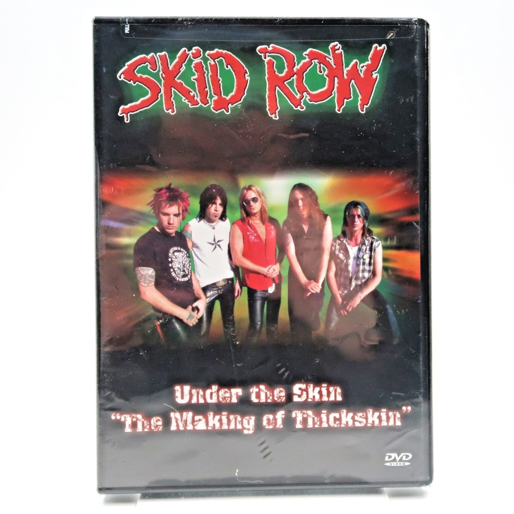Skid Row Under the Skin The Making of Thickskin DVD 2003 Rachel Bolan Sabo Hill